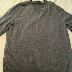 Fred Perry V neck sweater